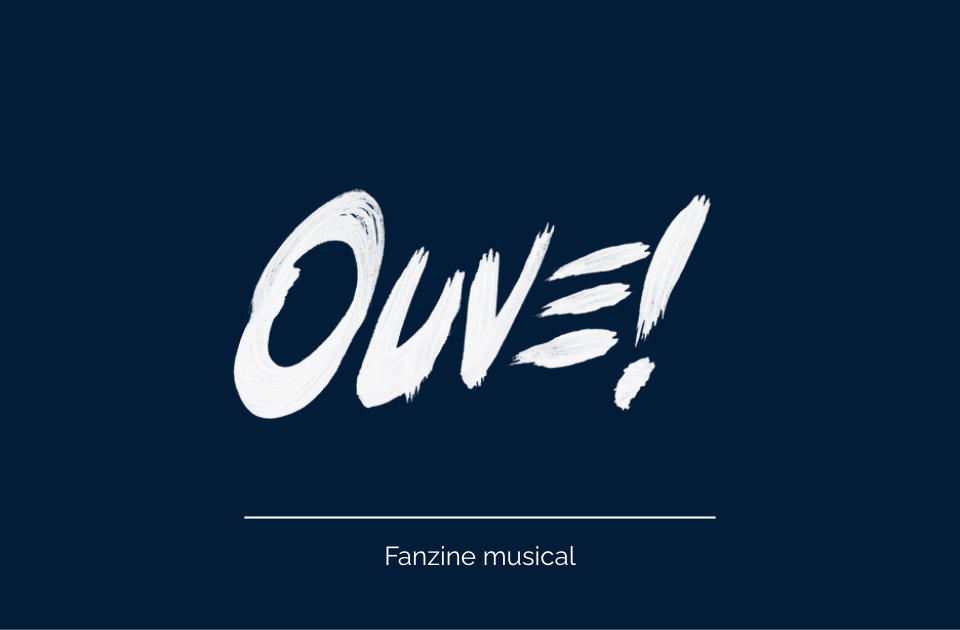 Logo de Ouve, fanzine de música galega, hecho por Estudio Kintek